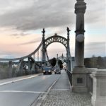 Dit is de historische brug over de Salzach, van Oberndorf (Oostenrijk, Sbg) naar Laufen (Duitsland).
